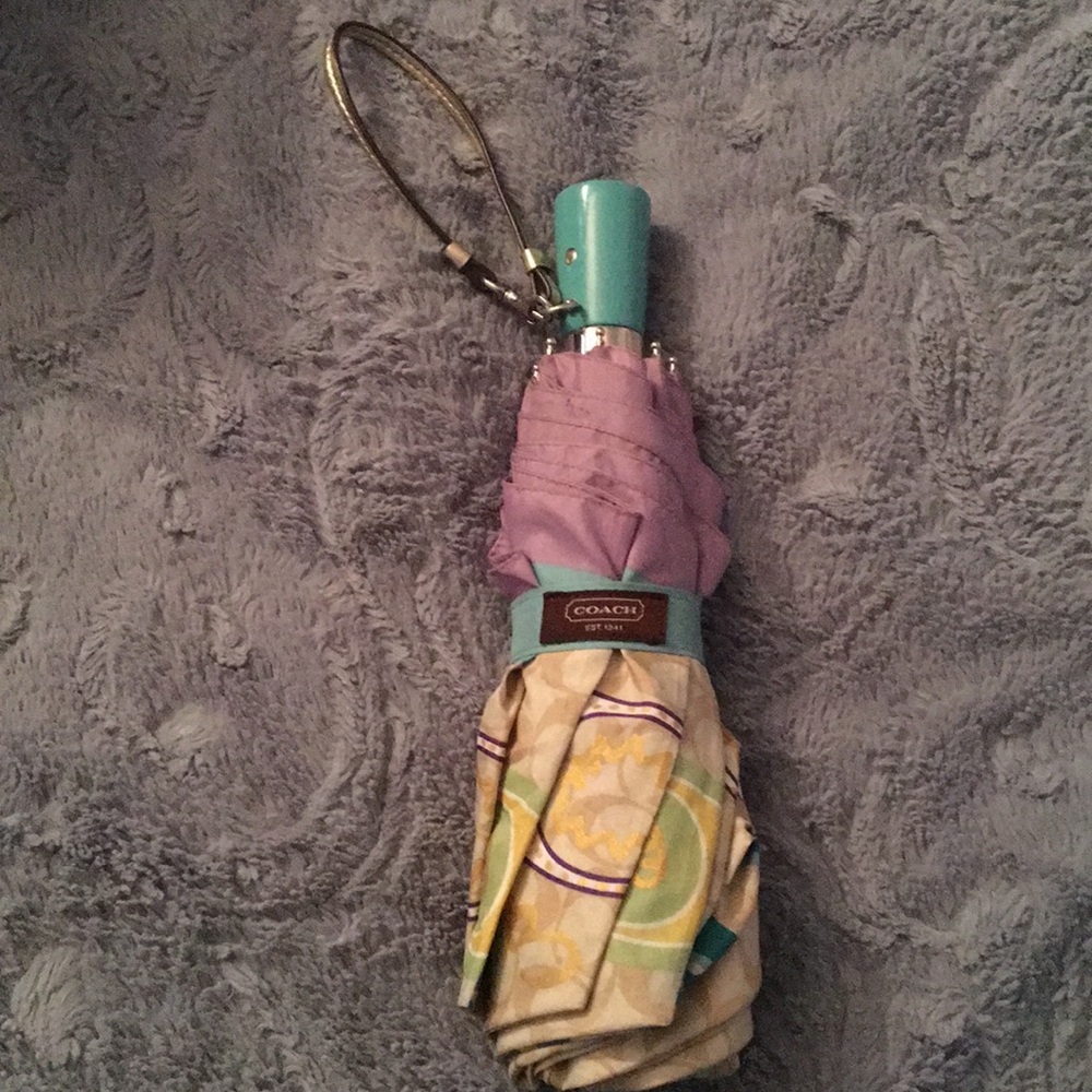 Coach umbrella